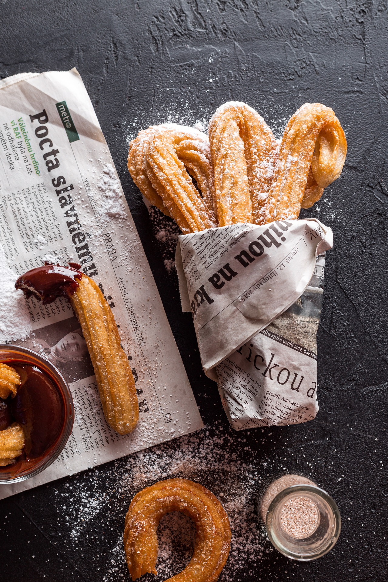 Churros con Chocolate